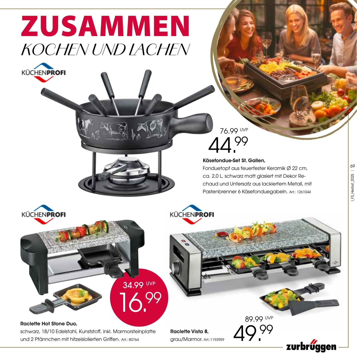 Prospekt Zurbrüggen 22.10.2025 - 31.01.2026