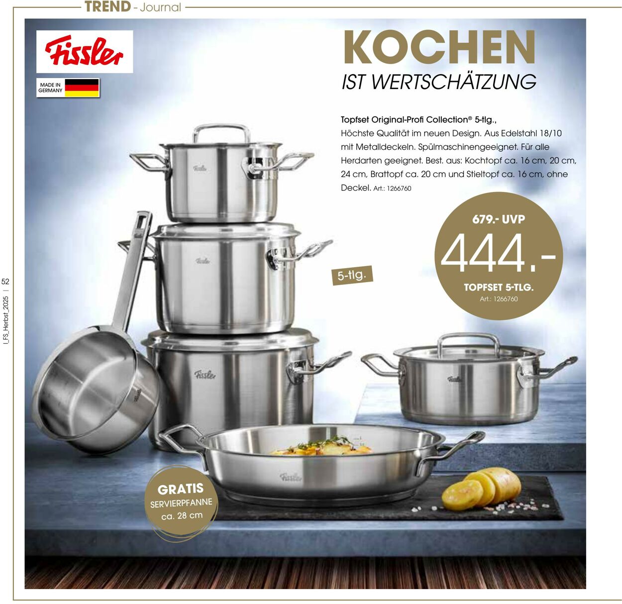 Prospekt Zurbrüggen 22.10.2025 - 31.01.2026
