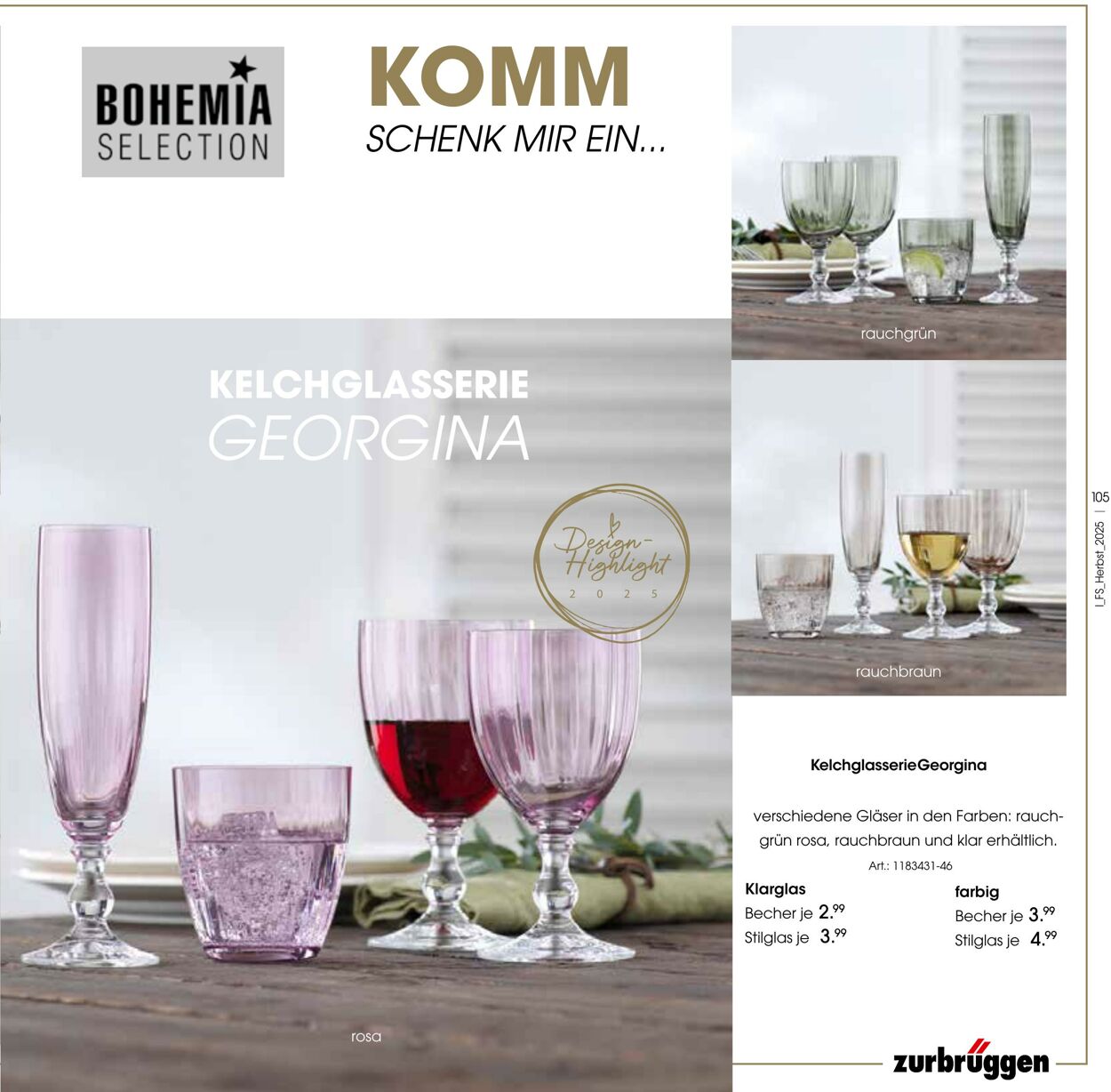 Prospekt Zurbrüggen 22.10.2025 - 31.01.2026