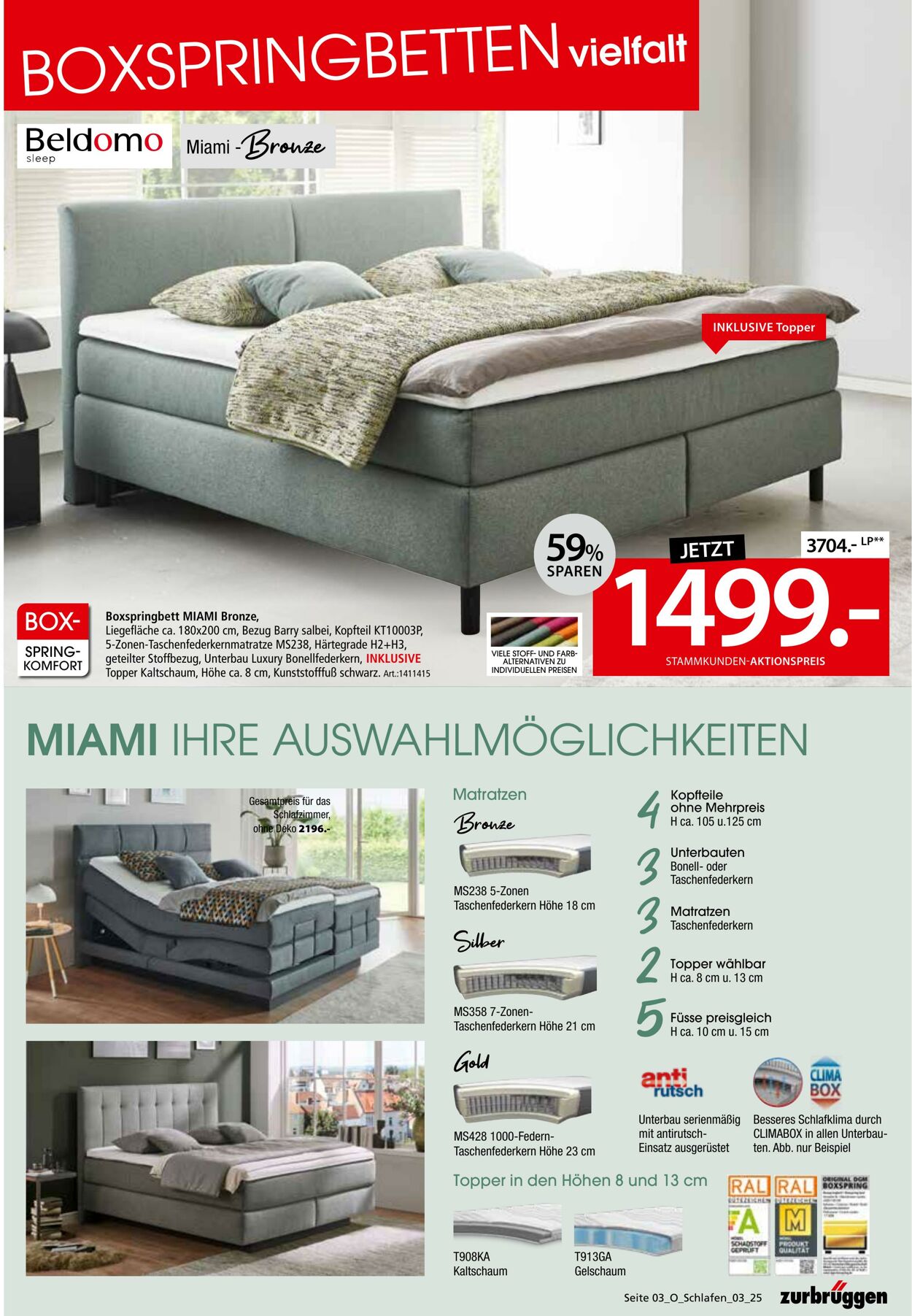 Prospekt Zurbrüggen 19.12.2025 - 31.03.2026