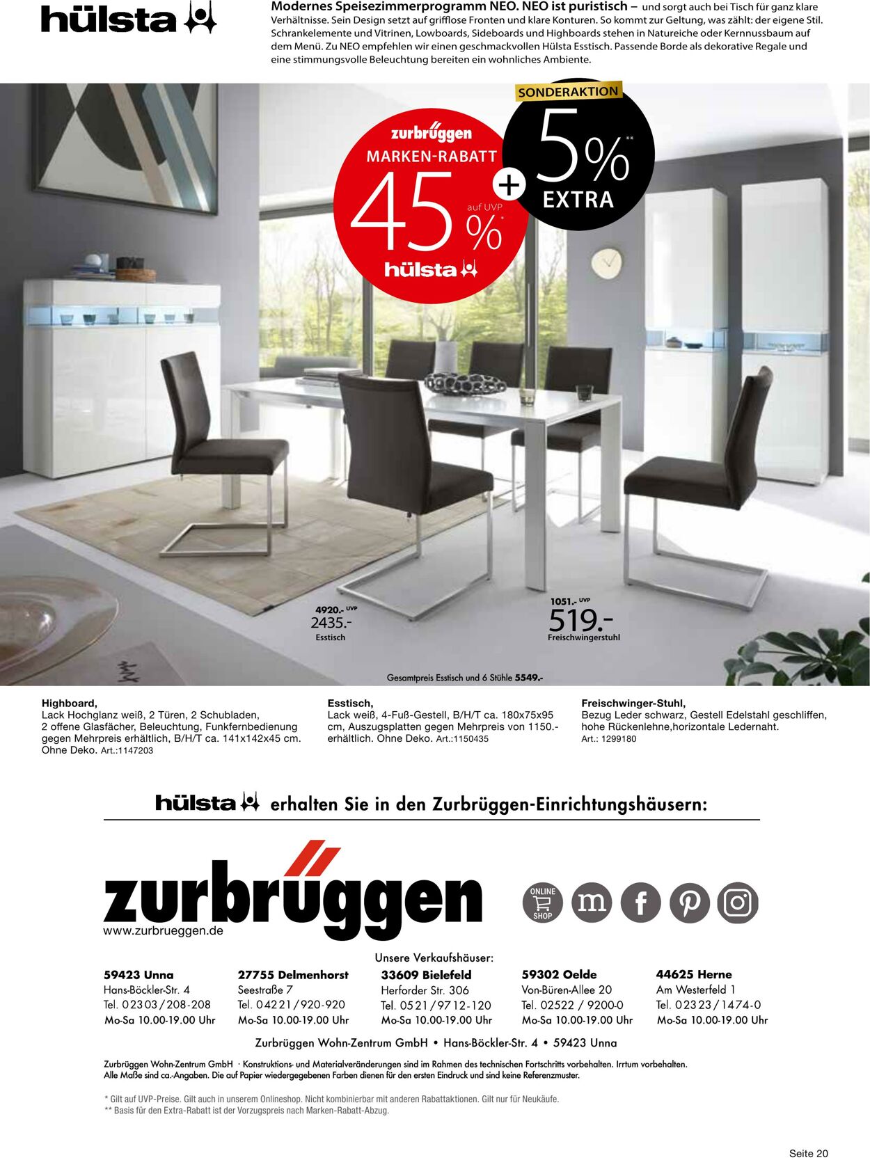 Prospekt Zurbrüggen 04.04.2023 - 31.05.2023