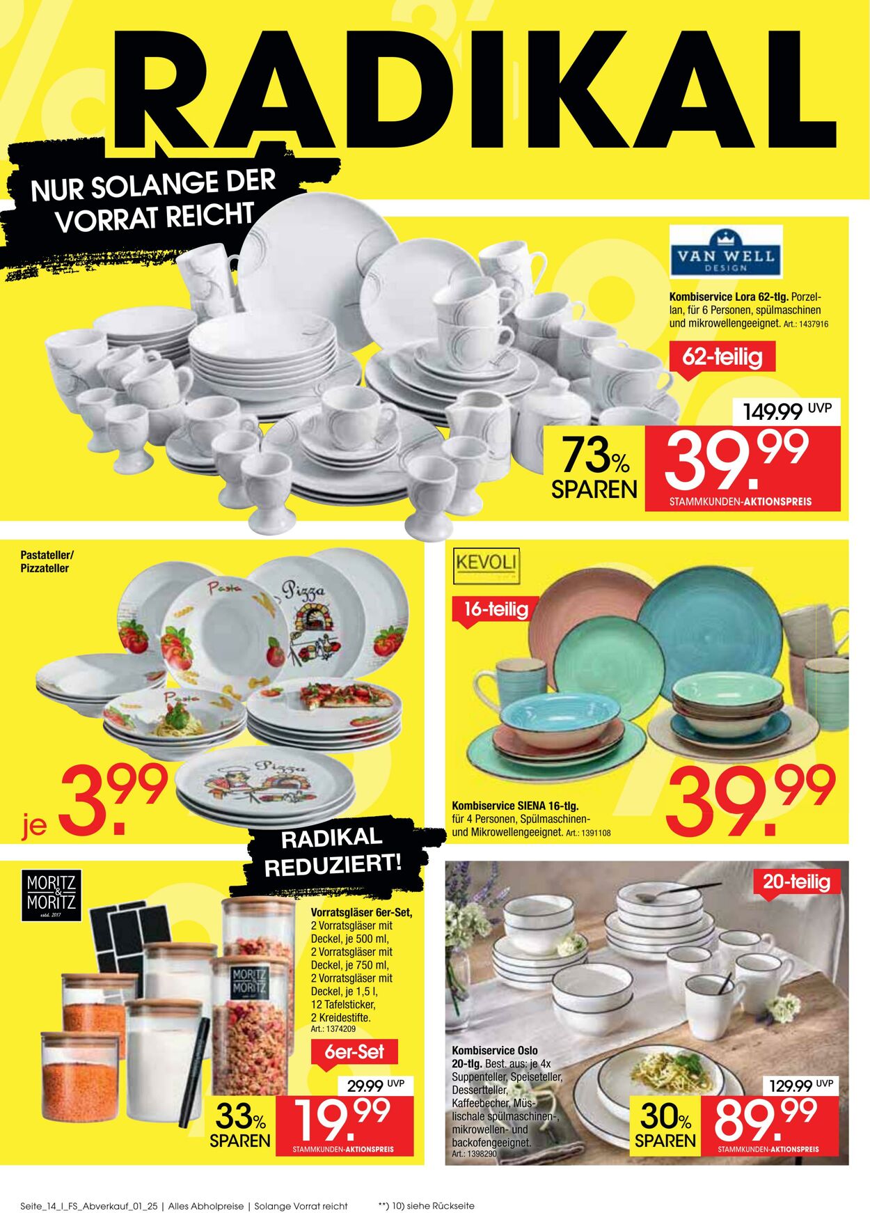 Prospekt Zurbrüggen 05.08.2025 - 31.08.2025