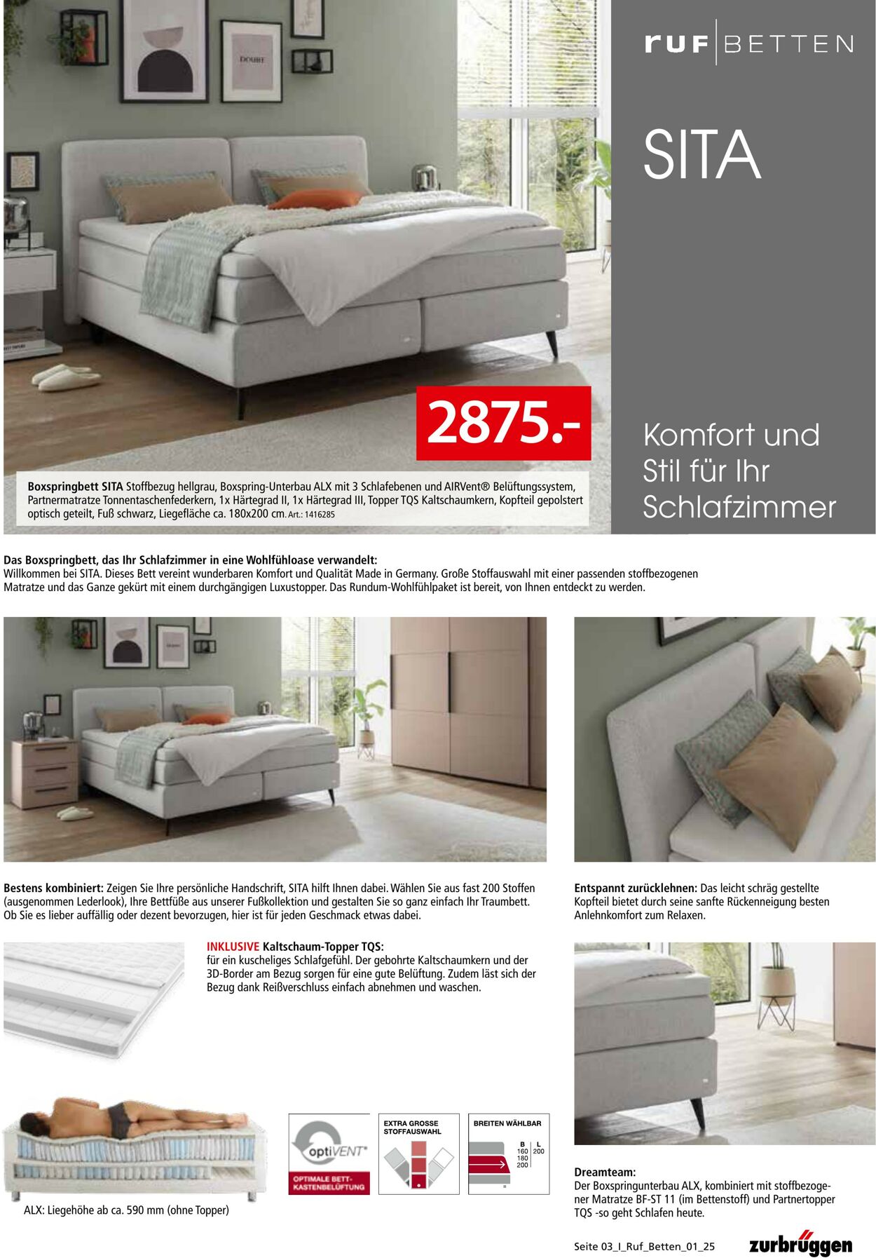 Prospekt Zurbrüggen 28.05.2025 - 31.08.2025