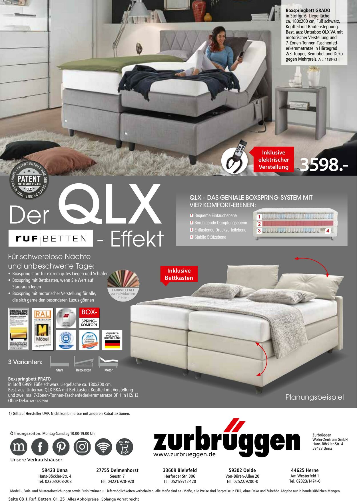 Prospekt Zurbrüggen 28.05.2025 - 31.08.2025