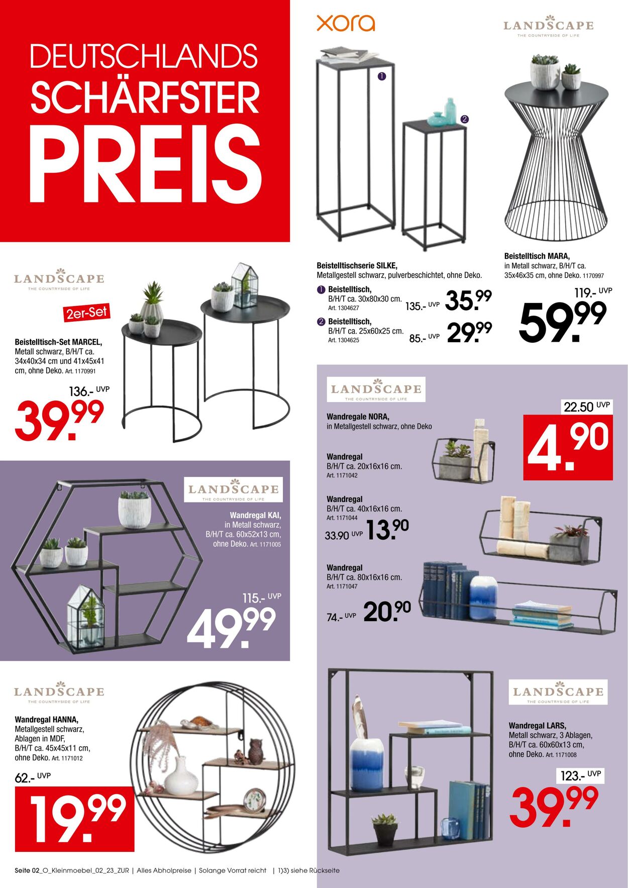 Prospekt Zurbrüggen 16.11.2023 - 31.12.2023