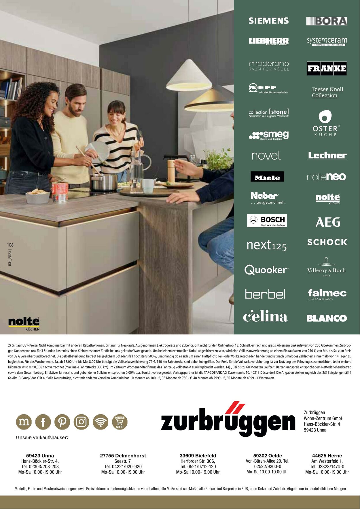 Prospekt Zurbrüggen 01.06.2023 - 31.12.2023