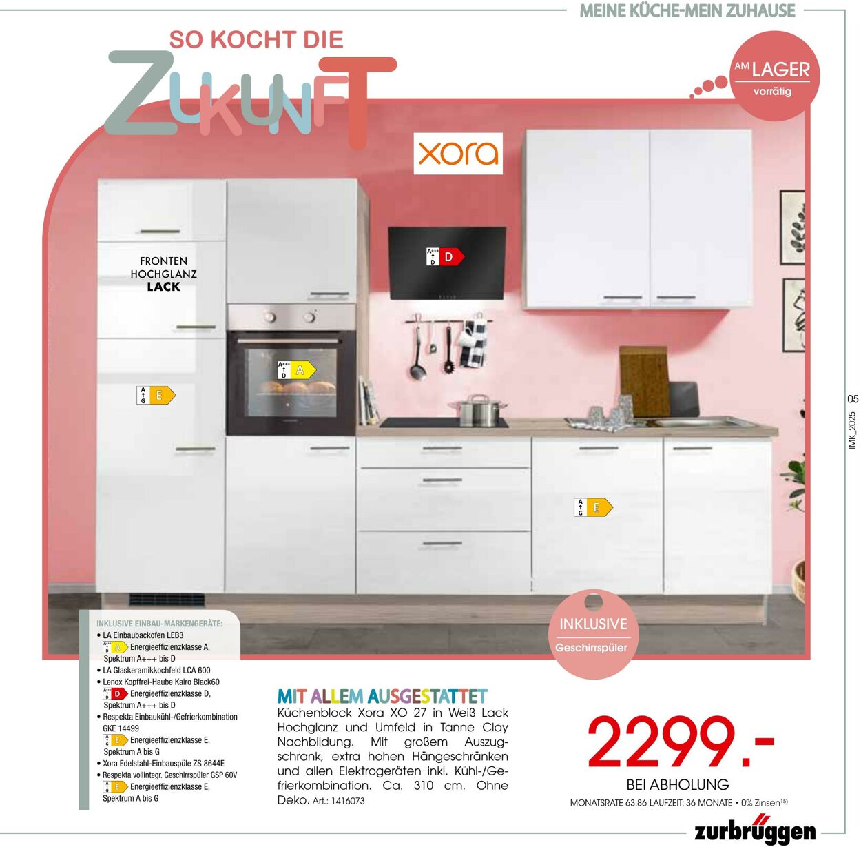 Prospekt Zurbrüggen 13.06.2025 - 31.12.2025