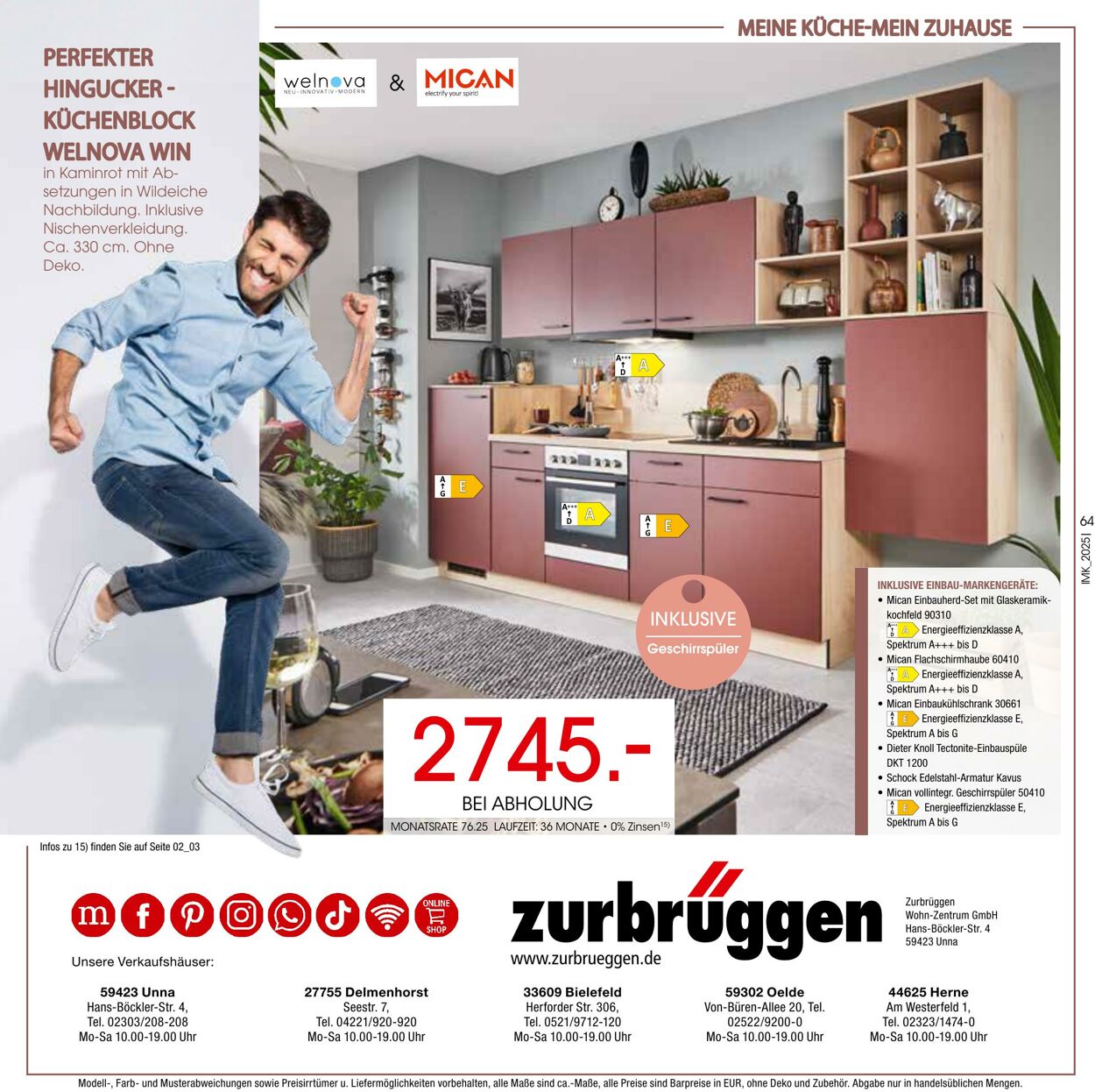 Prospekt Zurbrüggen 13.06.2025 - 31.12.2025