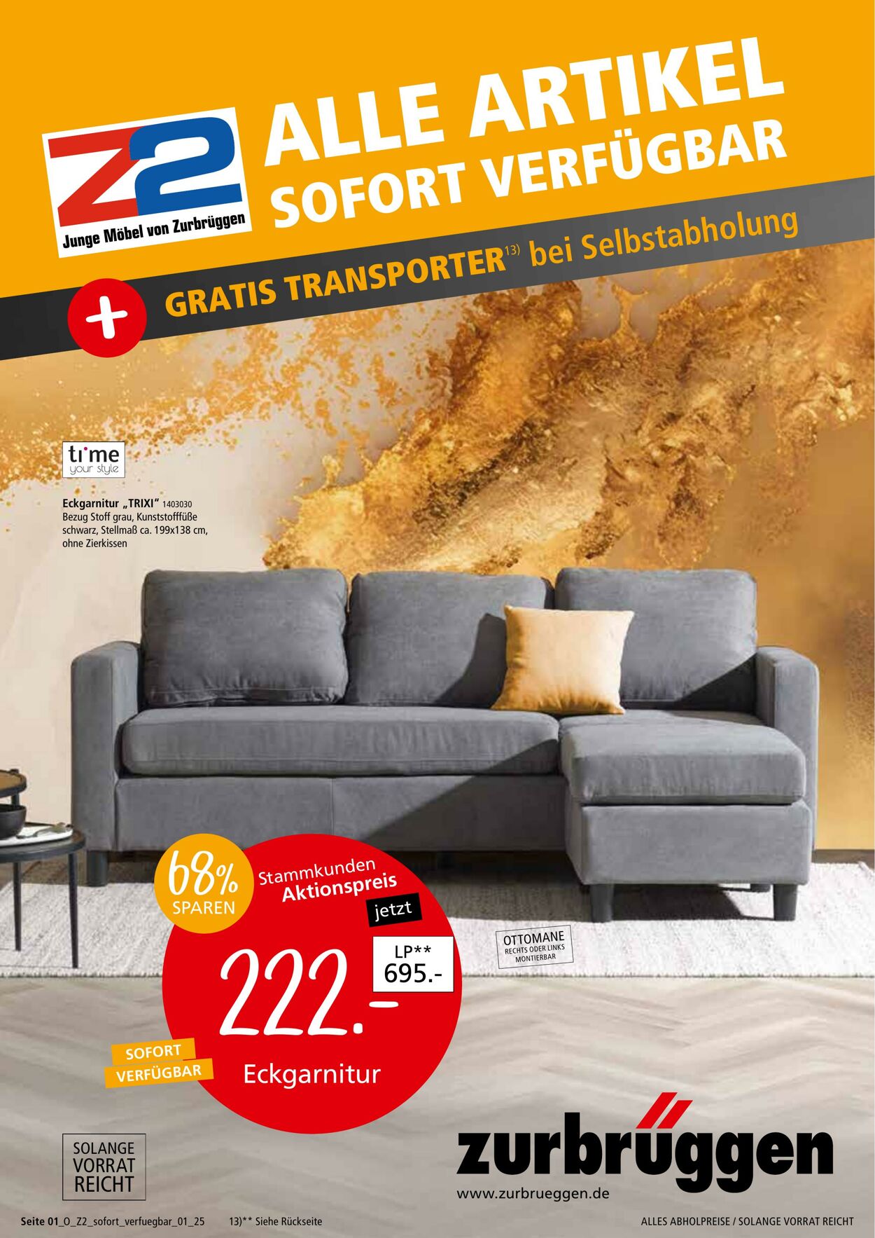Prospekt Zurbrüggen 09.12.2025 - 31.12.2025